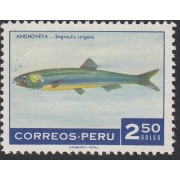 Perú 518 1970 Pez fish  Anchoveta MH