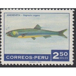 Perú 518 1970 Pez fish Anchoveta MH Perú 518 1970 Pez fish Anchoveta MH
