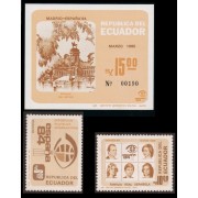 España Spain Emisión Conjunta  1984  Ecuador  - España Parque del Retiro MNH