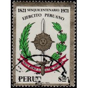 Perú 548 1971 Sesquicentenario Ejército Peruano Usado