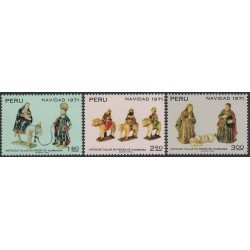 Perú 549/51 1971 Sesquicentenario Ejército Peruano MH Perú 549/51 1971 Sesquicentenario Ejército Peruano MH