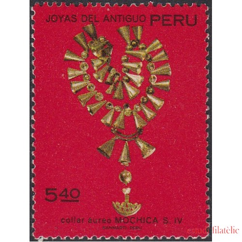 Perú 555 1972 Collar Áureo Mochica MNH