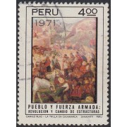Perú 558 1972 Pueblo y Fuerza Armada Usado