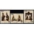 Perú 574/76 1972 Navidad Cristhmas  MNH