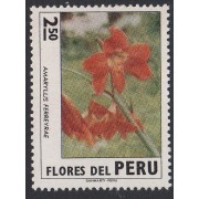 Perú 581 1972 Flores Amaryllis Ferreyrae MNH