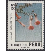 Perú 584 1972 Flores Cantua Buxifolia Cantuta MNH