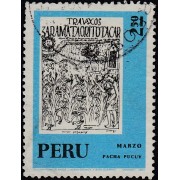 Perú 586 1973 Calendario Peruano Usado
