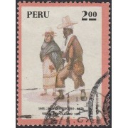 Perú 592 1973 Tipos populares Pancho Fierro Usado
