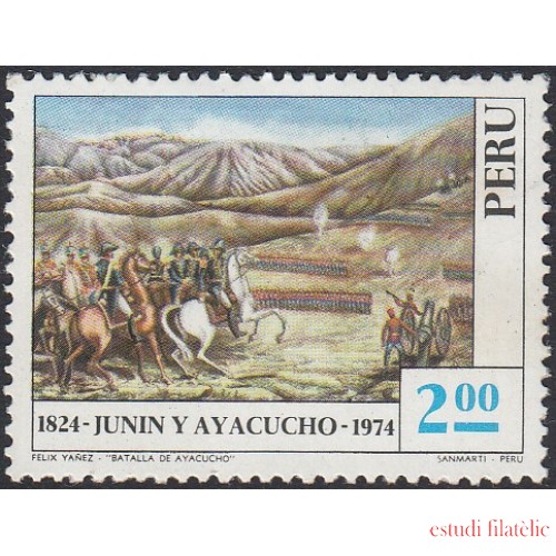 Perú 604 1974 Batalla de Ayacucho MH