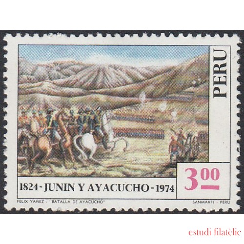 Perú 606 1974 Batalla de Ayacucho MH