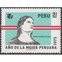Perú 611 1975 María Parado de Bellido MH Perú 611 1975 María Parado de Bellido MH