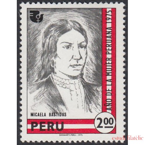Perú 612 1975 Micaela Bastidas MH