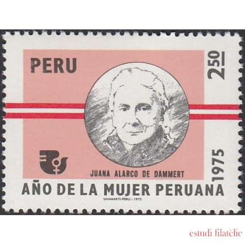 Perú 613 1975 Juana Alarco de Dammert MNH