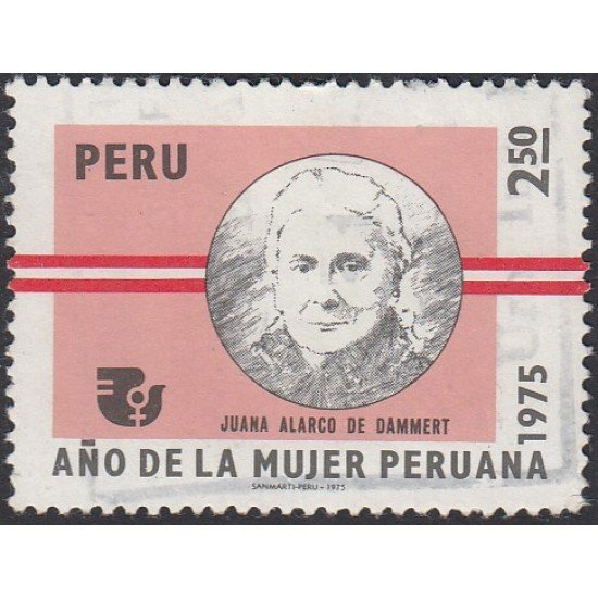 Perú 613 1975 Juana Alarco de Dammert Usado Perú 613 1975 Juana Alarco de Dammert Usado