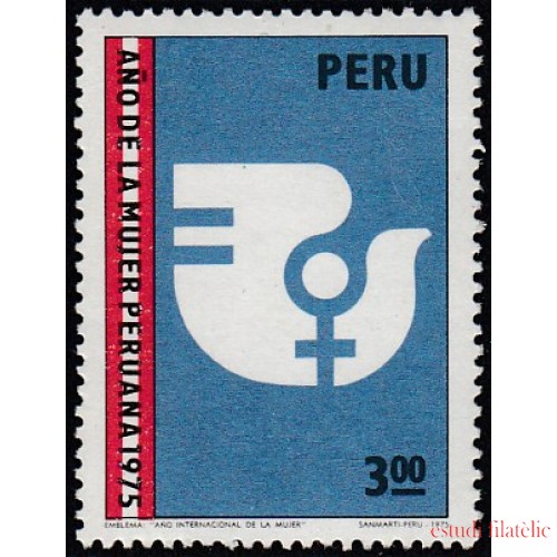 Perú 614 1975 Año de la mujer Peruana MNH