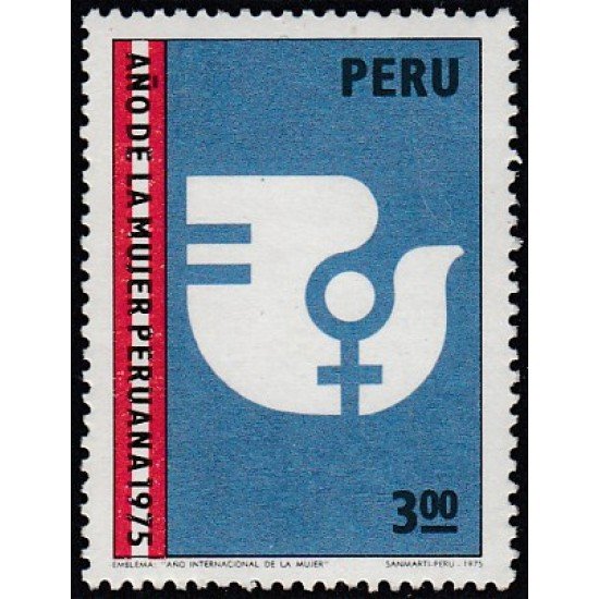 Perú 614 1975 Año de la mujer Peruana MH