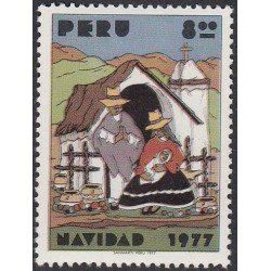Perú 627 1977 Navidad Christmas MNH Perú 627 1977 Navidad Christmas MNH
