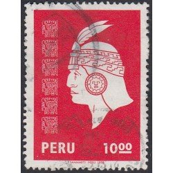 Perú 629 1977 Inca Usado Perú 629 1977 Inca Usado