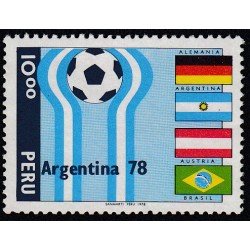 Perú 630 1978 Copa del mundo de fútbol 1978 SG Perú 630 1978 Copa del mundo de fútbol 1978 SG