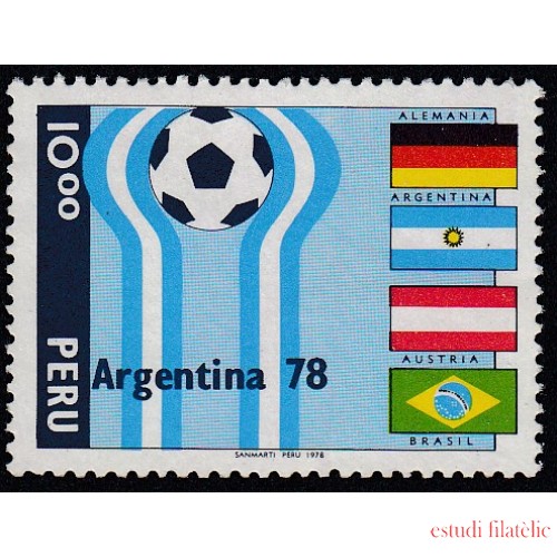 Perú 630 1978 Copa del mundo de fútbol 1978 SG