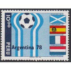 Perú 632 1978 Copa del mundo de fútbol 1978 SG Perú 632 1978 Copa del mundo de fútbol 1978 SG