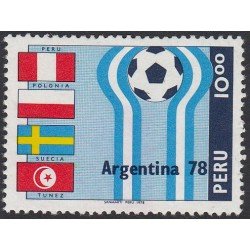 Perú 633A 1978 Copa del mundo de fútbol 1978 SG Perú 633A 1978 Copa del mundo de fútbol 1978 SG