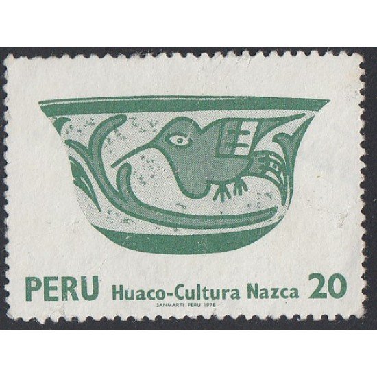 Perú 640 1978 Huaco Cultura Nazca MH Perú 640 1978 Huaco Cultura Nazca MH