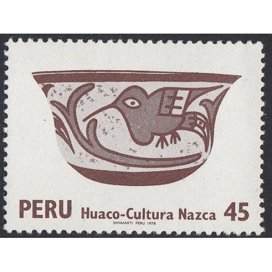 Perú 641 1978 Huaco Cultura Nazca MNH Perú 641 1978 Huaco Cultura Nazca MNH