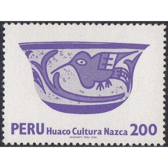 Perú 645 1978 Huaco Cultura Nazca MNH Perú 645 1978 Huaco Cultura Nazca MNH
