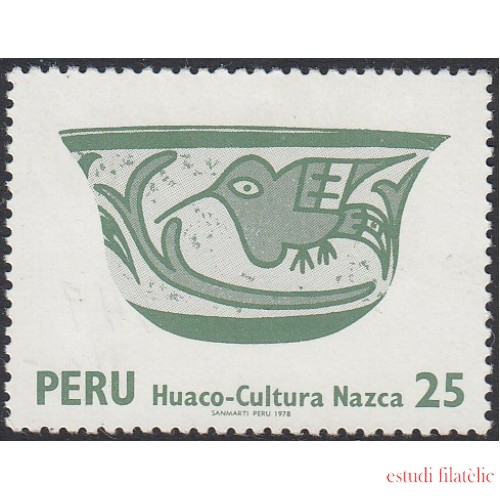 Perú 649 1979 Serie actual de Huaco Cultura Nazca MH