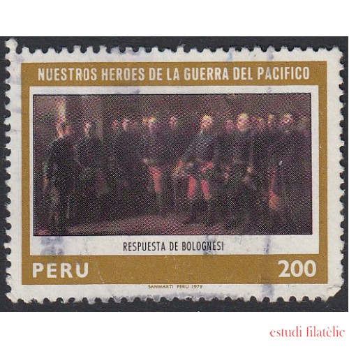 Perú 658 1979 Respuesta de Bolognesi Usado