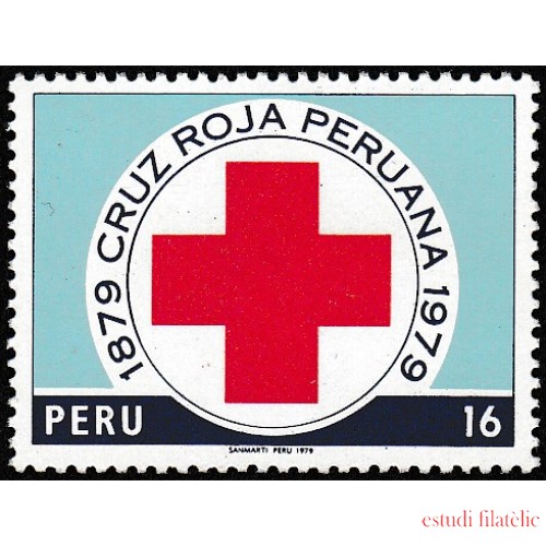 Perú 661 1979 Cruz Roja Peruanared cross MNH