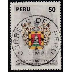 Perú 663 1979 Cusco & Raymi Capital Arqueológica de América Usado Perú 663 1979 Cusco & Raymi Capital Arqueológica de América Usado
