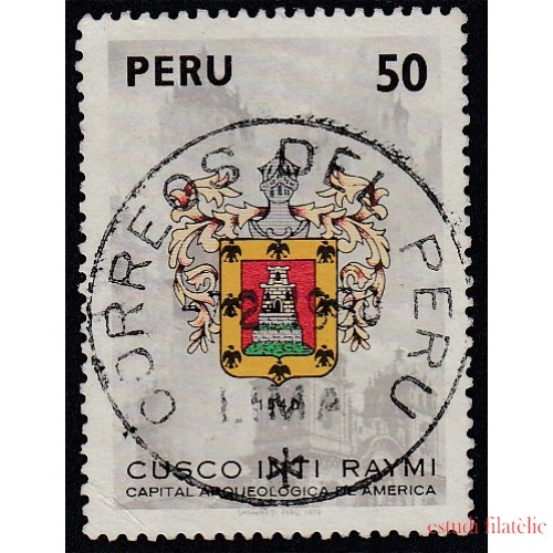 Perú 663 1979 Cusco & Raymi Capital Arqueológica de América Usado