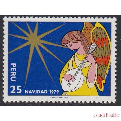 Perú 672 1979 Navidad cristhmas MNH