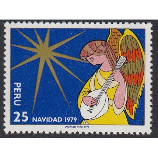Perú 672 1979 Navidad cristhmas MNH Perú 672 1979 Navidad cristhmas MNH