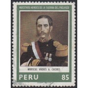 Perú 676 1979 Mariscal A. Cáceres Usado Perú 676 1979 Mariscal A. Cáceres Usado