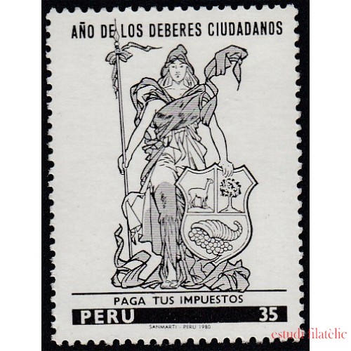 Perú 682 1980 Año de los deberes ciudadanos MNH 