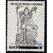 Perú 682 1980 Año de los deberes ciudadanos Usado