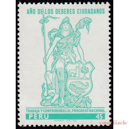 Perú 683 1980 Año de los deberes ciudadanos MNH 