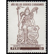 Perú 684 1980 Año de los deberes ciudadanos MNH 
