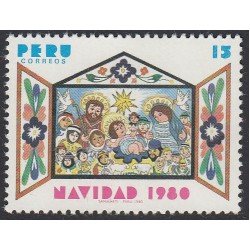 Perú 690 1980 Navidad cristhmas MNH Perú 690 1980 Navidad cristhmas MNH