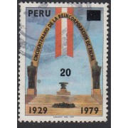 Perú 691A 1979 Cincuentenario de la reincorporación de Tacna MNH