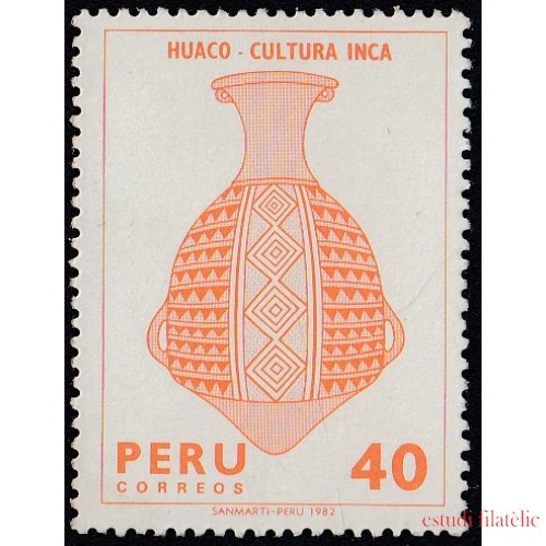 Perú 724 1982 Huaco Cultura Inca MNH
