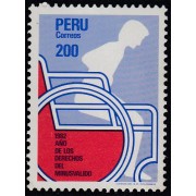 Perú 733 1982 Años de lo derechos del minusválido MNH