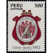 Perú 736 1982 XVI Congreso internacional del Notariado Latino MNH