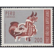 Perú 737 1982 Año del artesano MNH