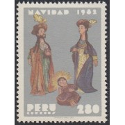 Perú 740 1982 Navidad Cristhmas  MNH 