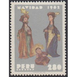 Perú 740 1982 Navidad Cristhmas  MNH