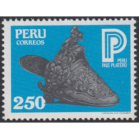 Perú 746 1982 Perú país platero MNH Perú 746 1982 Perú país platero MNH